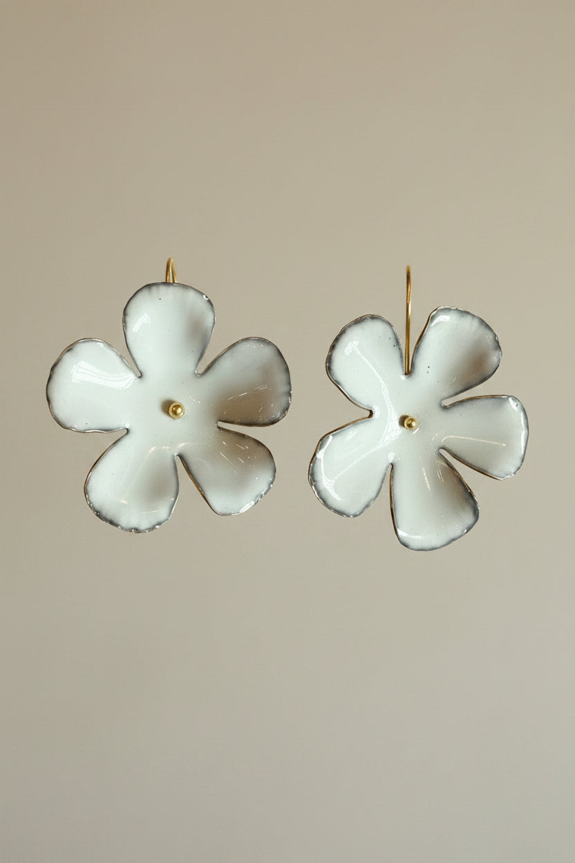 Large Daisy Earring