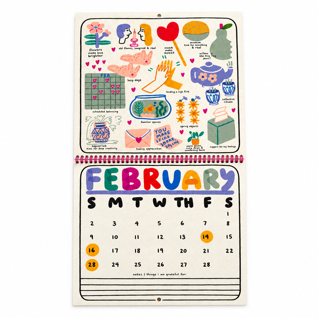 2027 Only Good Things 12-Month Wall Calendar