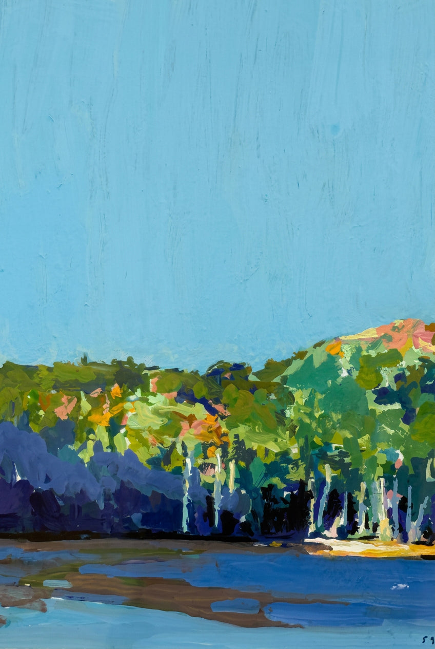 Upper Hadlock Pond by Susan Graeber