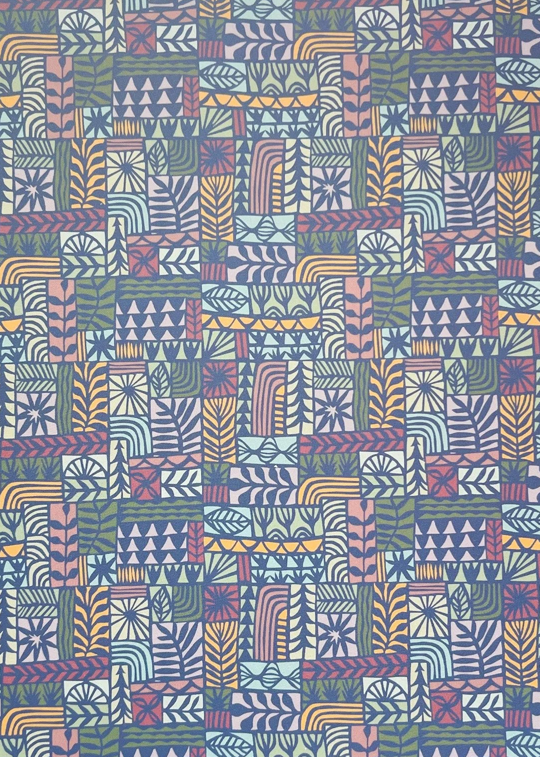 Faded Purple Papercut Patterned Notebook by Jennifer Judd-McGee