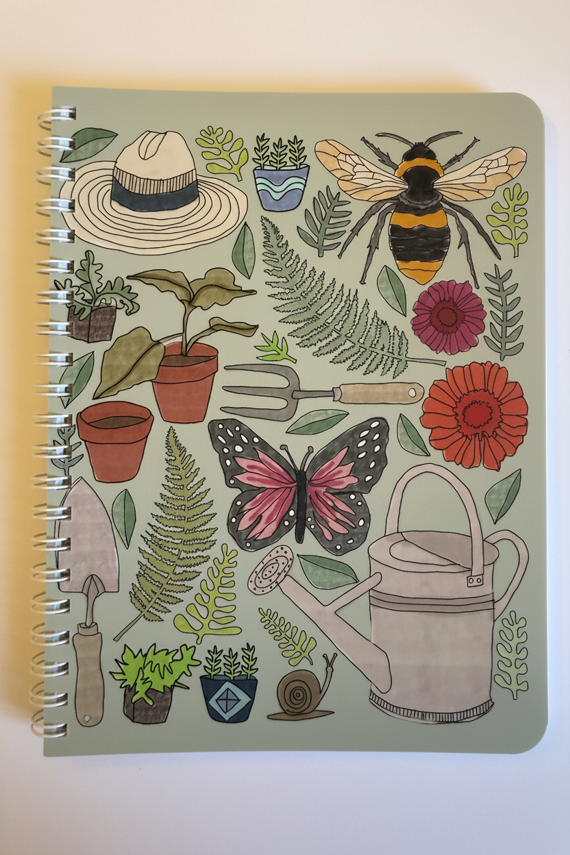 Garden Notebook by Jennifer Judd-McGee