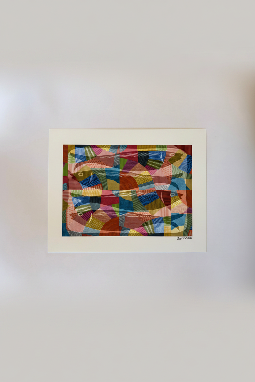 Sardines Archival Print by Jennifer Judd-McGee