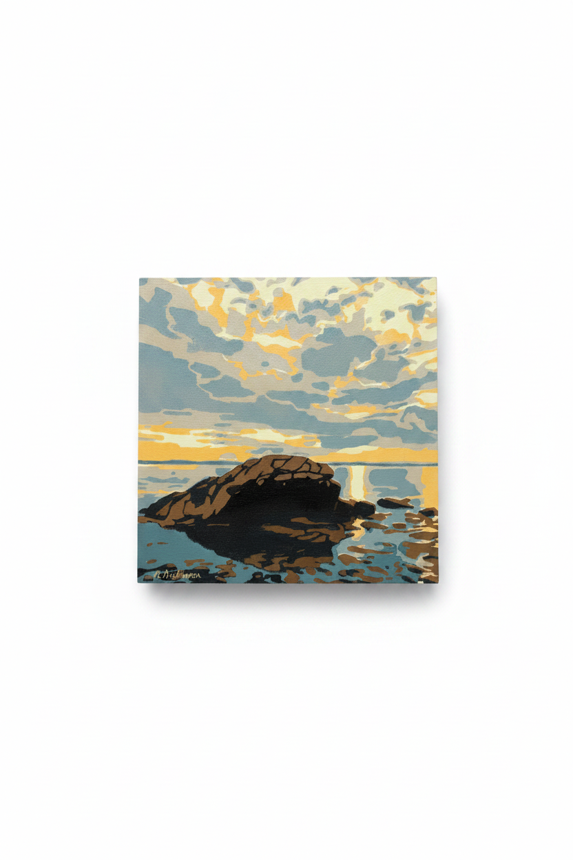 Overcast Sunset Nat Dickinson