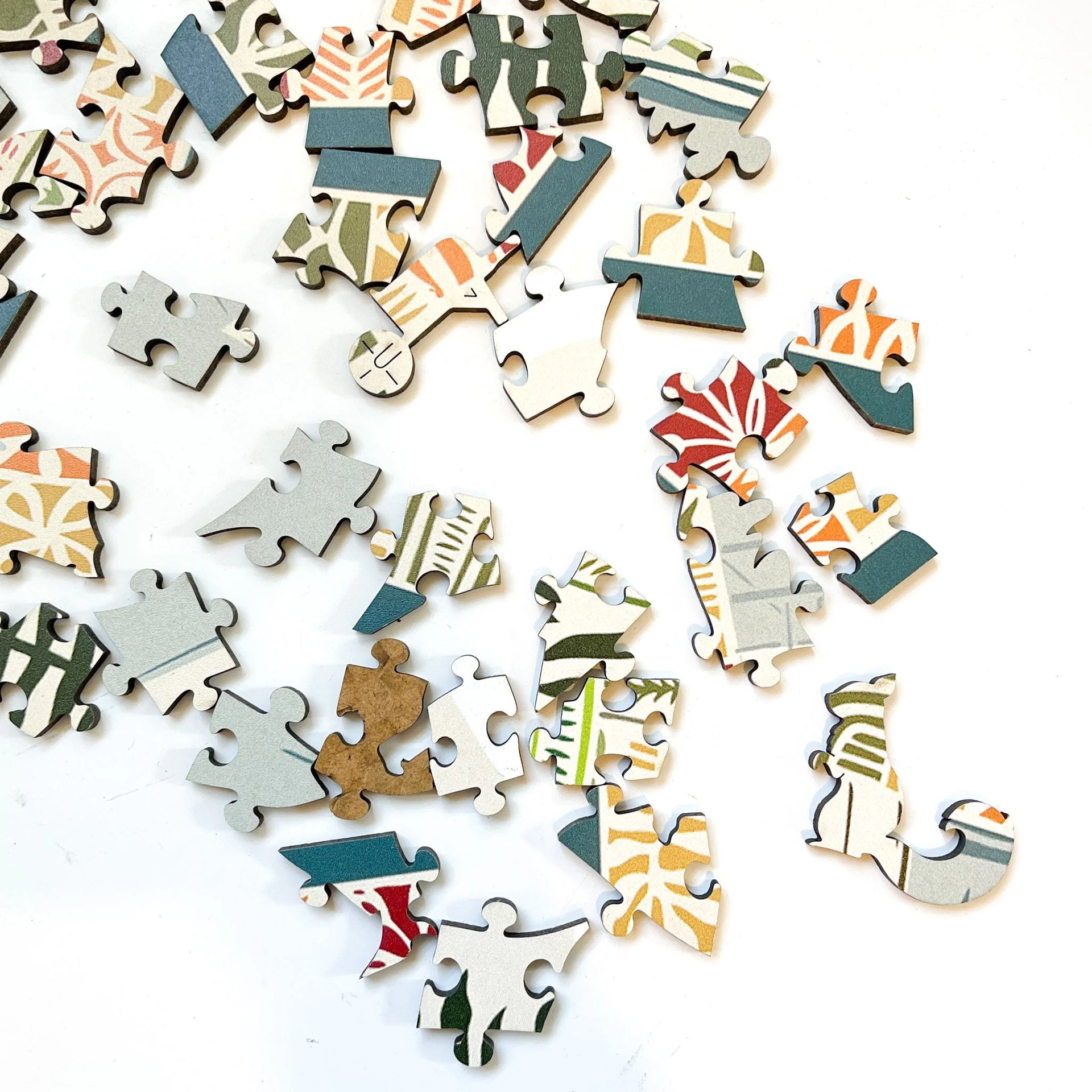 Autumn Harbor Wooden Puzzle