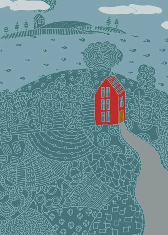 Island House Archival Print by Jennifer Judd-McGee