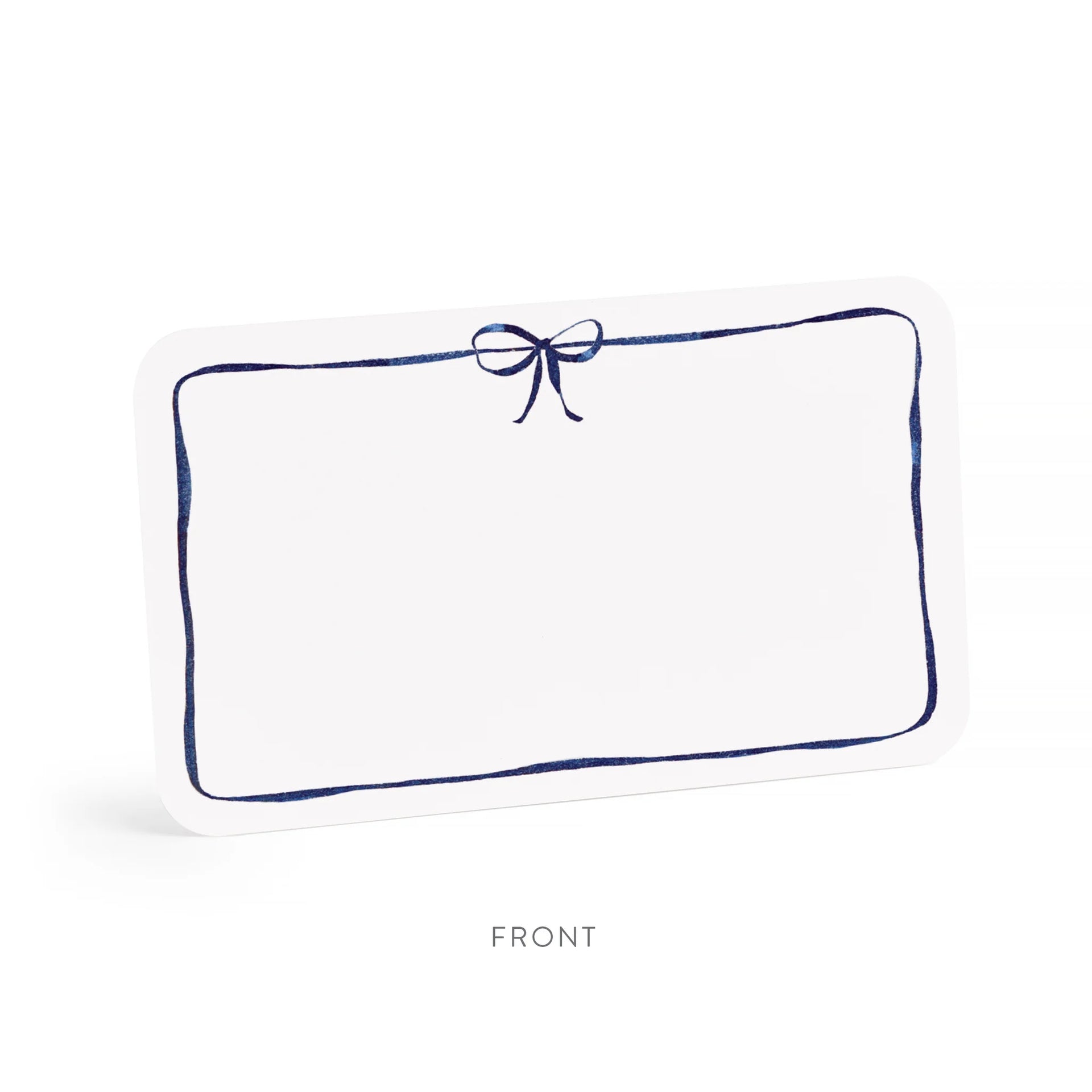 Navy Bow Little Notes