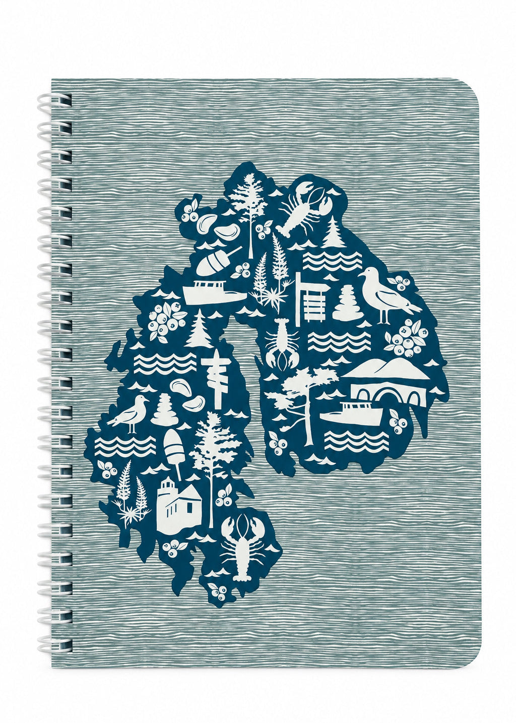 Image of the "Mount Desert Island" Notebook by Jennifer Judd-McGee.