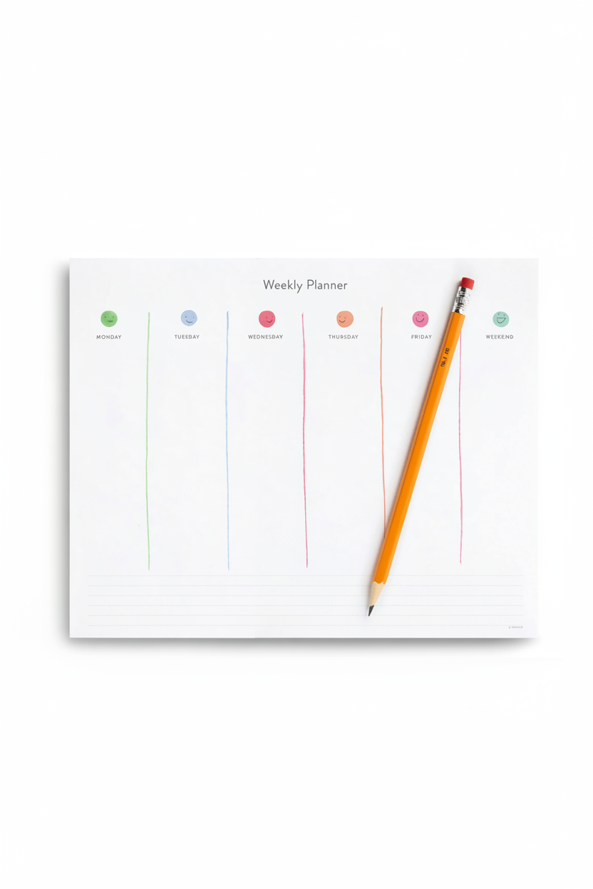 Happy Dots Weekly Planner