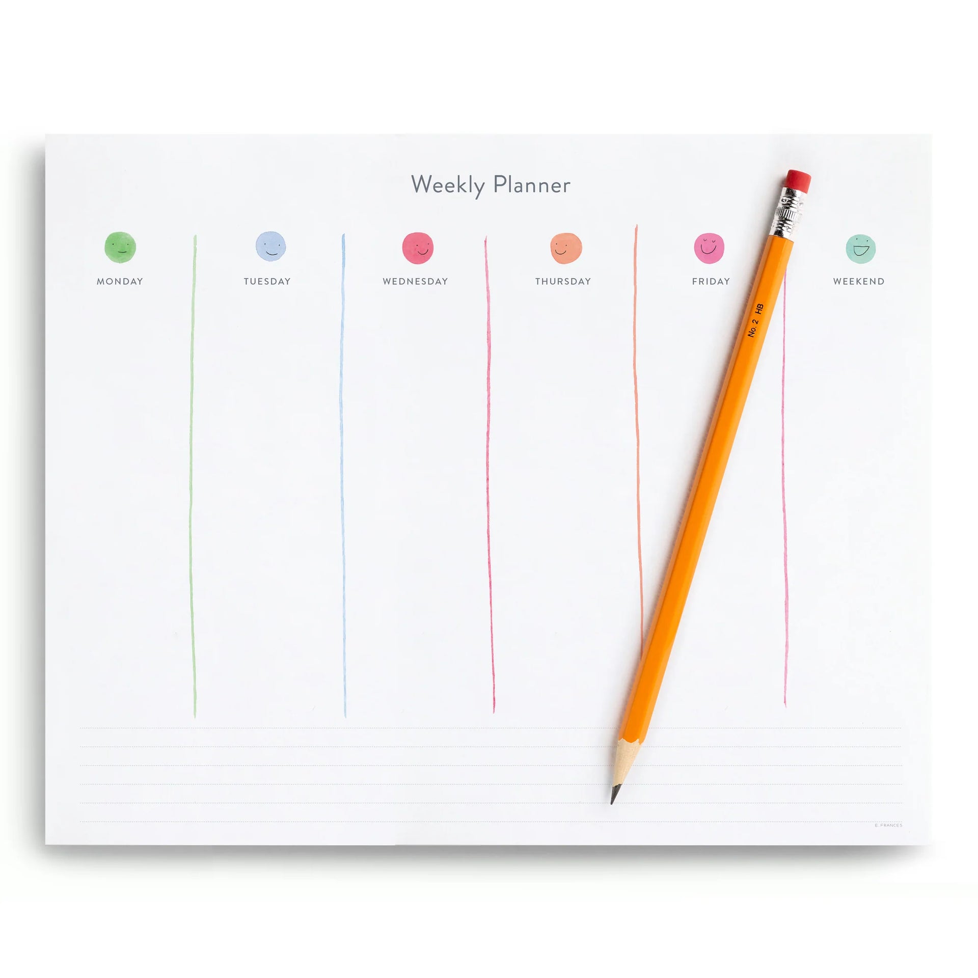 Happy Dots Weekly Planner