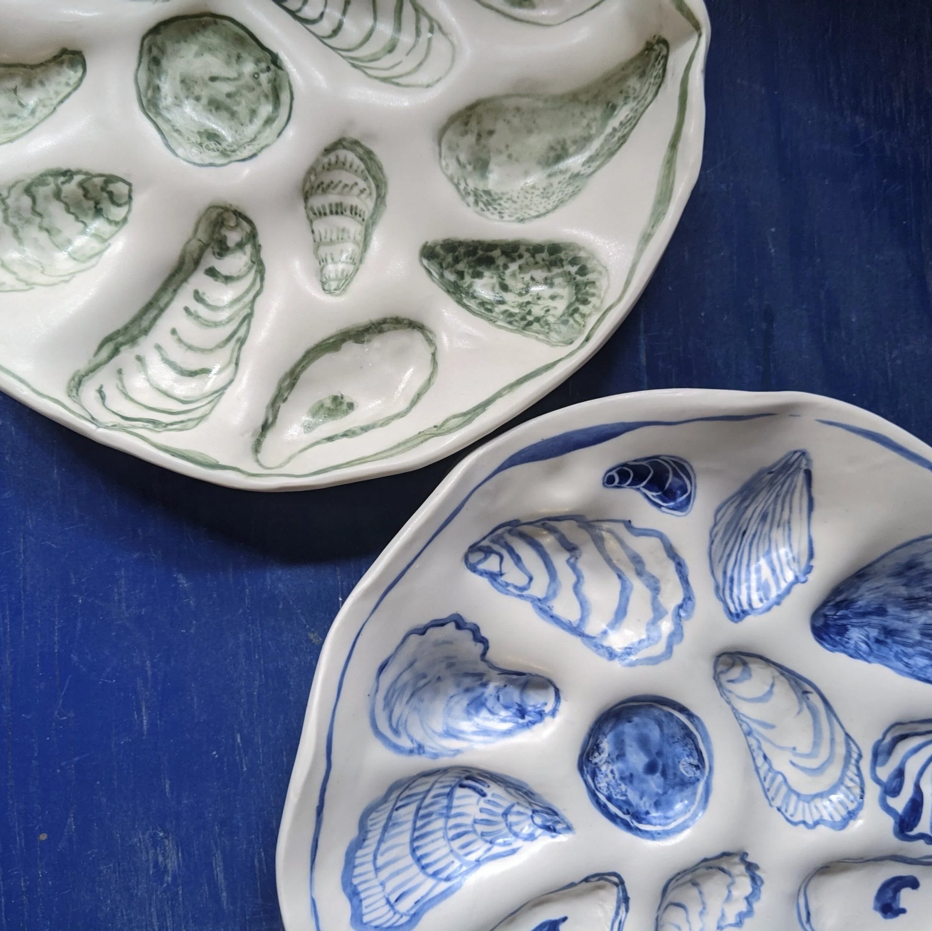 Large Oyster Plate