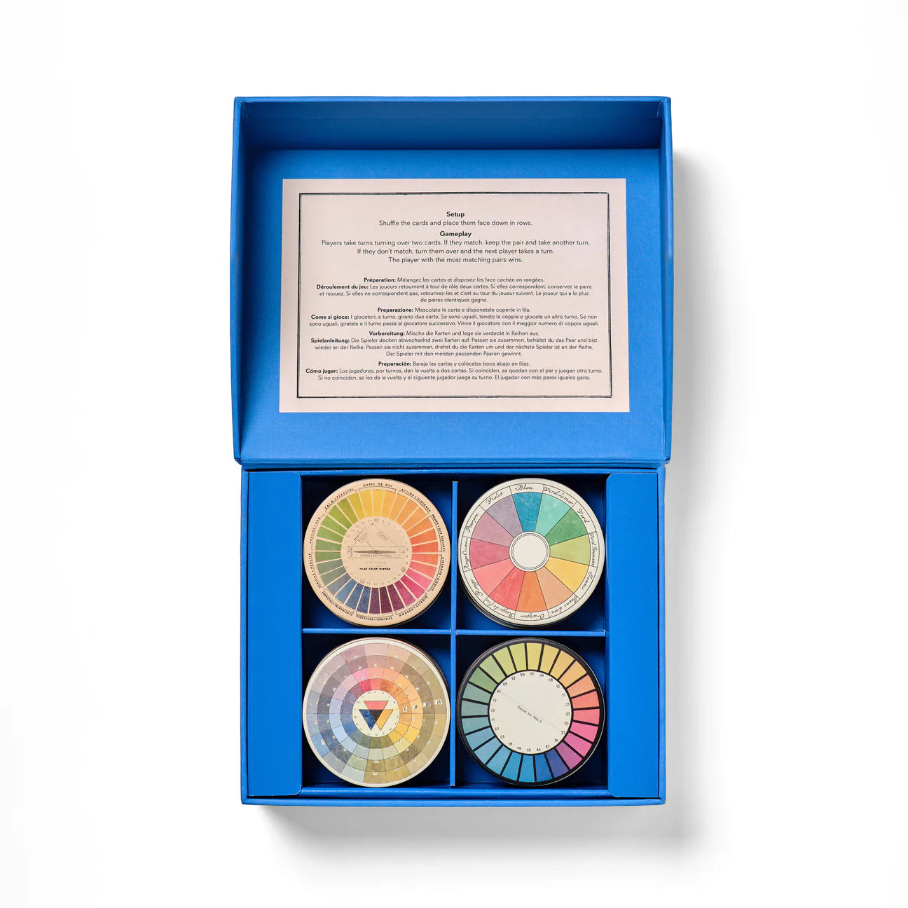 Colour Wheels Memory Game