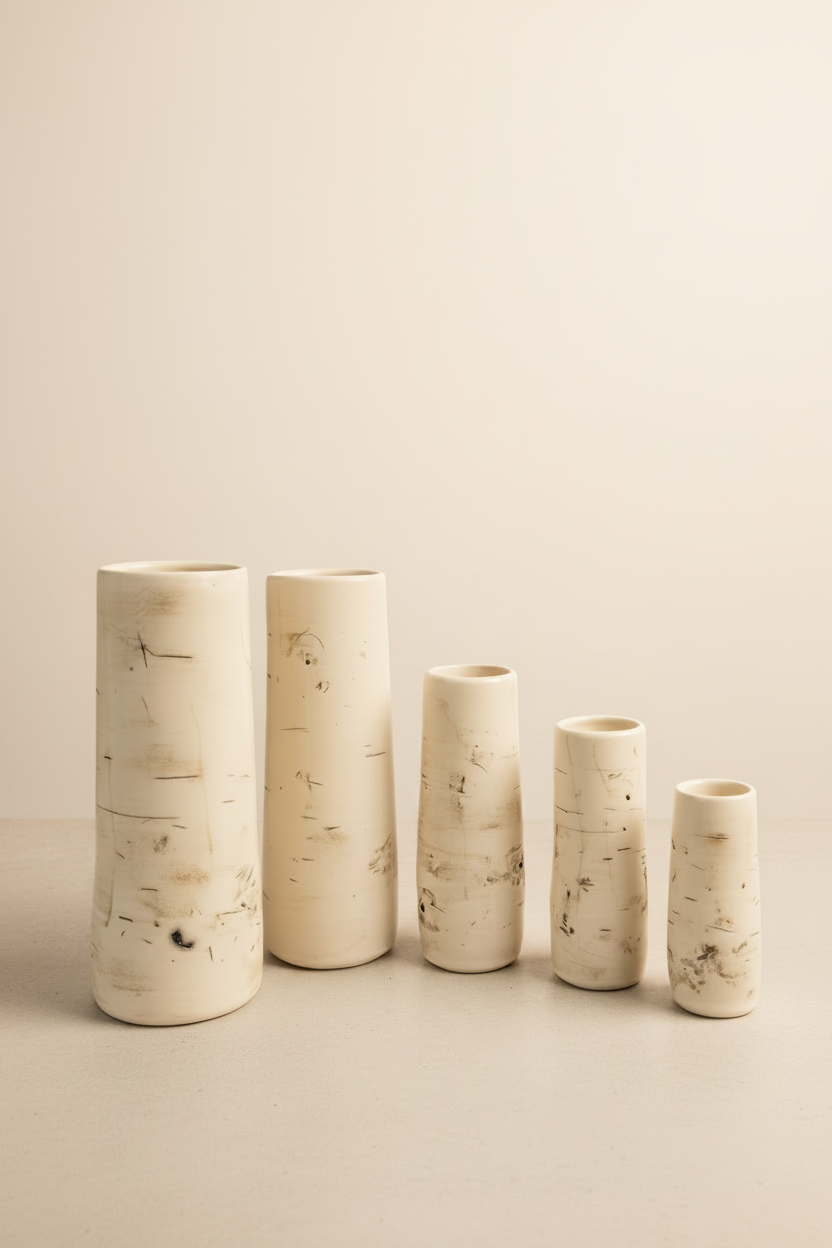 Birch Vases