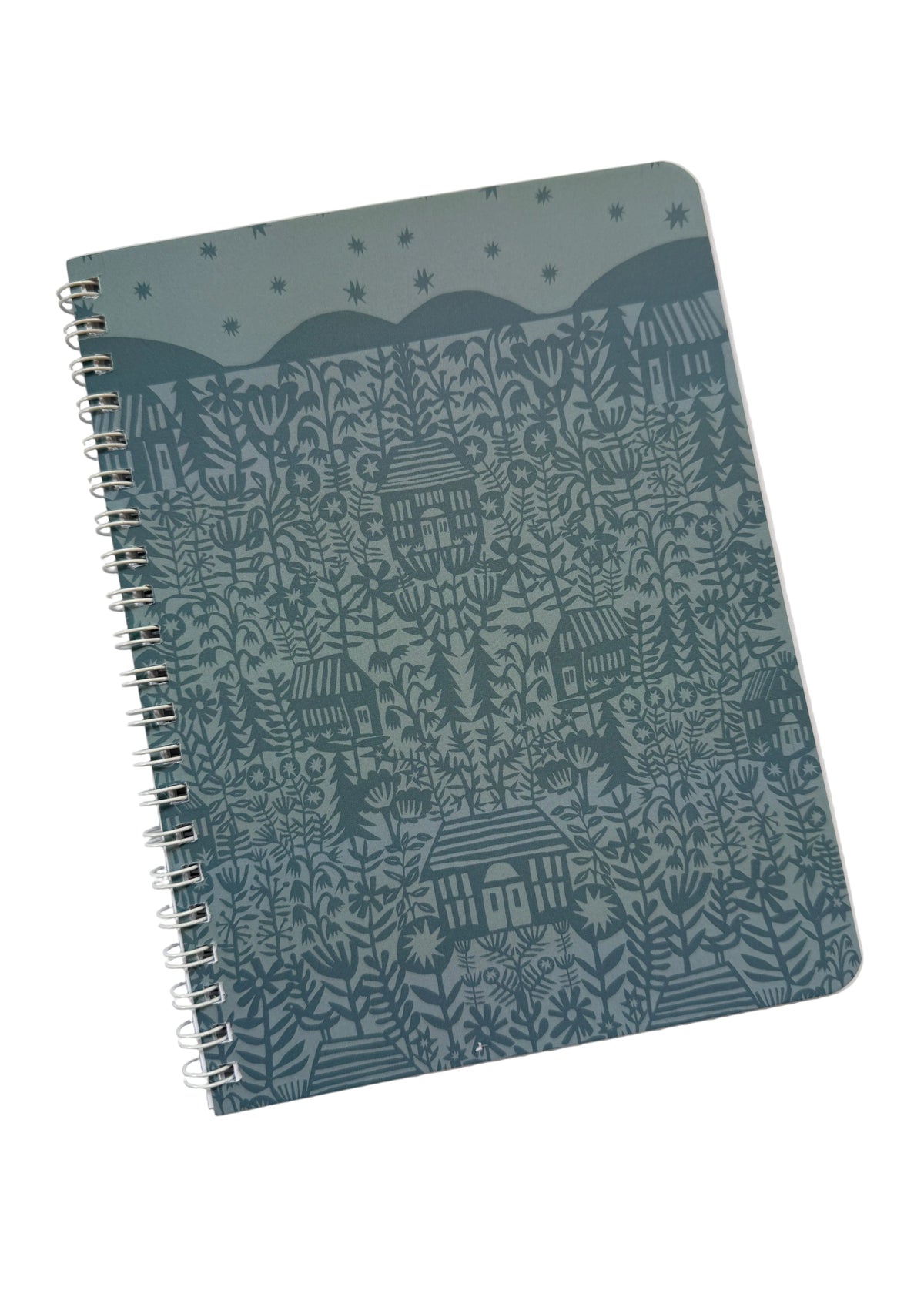 Image of front of the Starry Sky Notebook by Jennifer Judd-McGee.