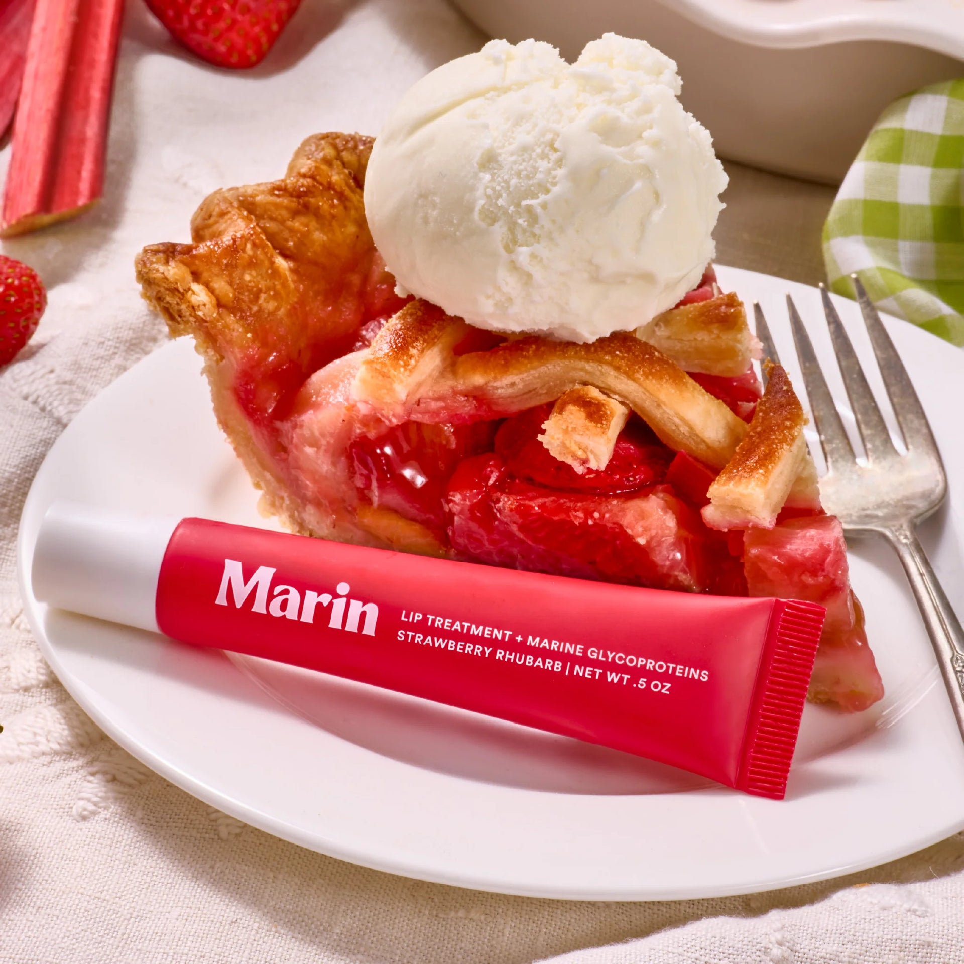 Marin Strawberry Rhubarb Lip Treatment