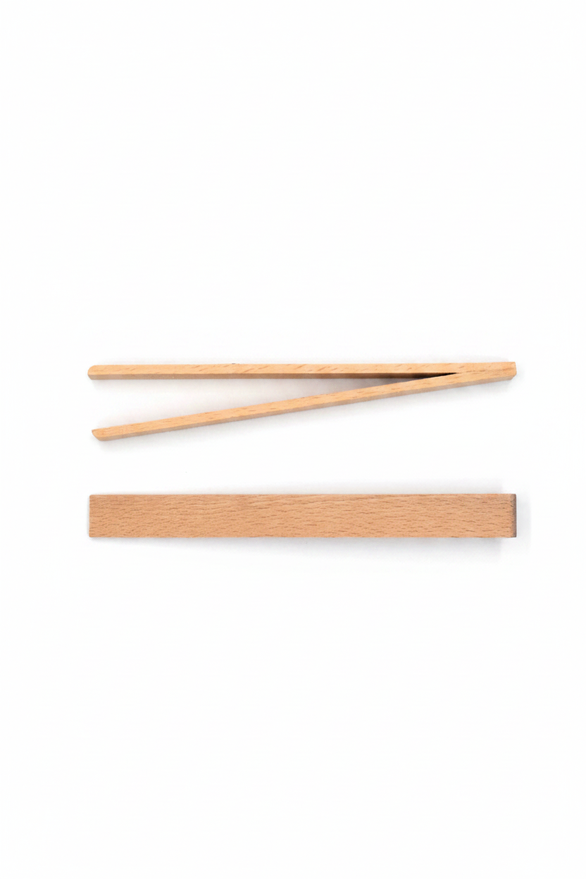 Wooden Mini Tongs
