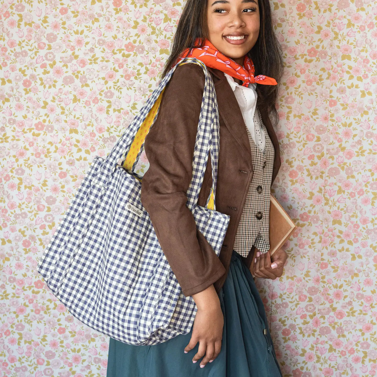 Teddy Quilted Tote