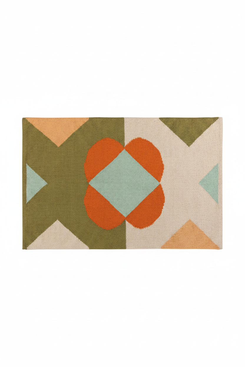 Disco Woven Cotton Rug 2 x 3 ft