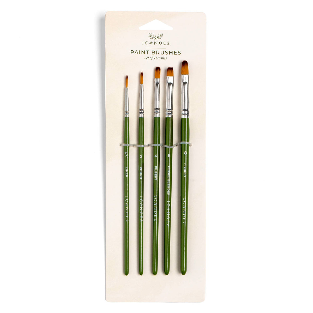 Artist Paint Brush Set of 5