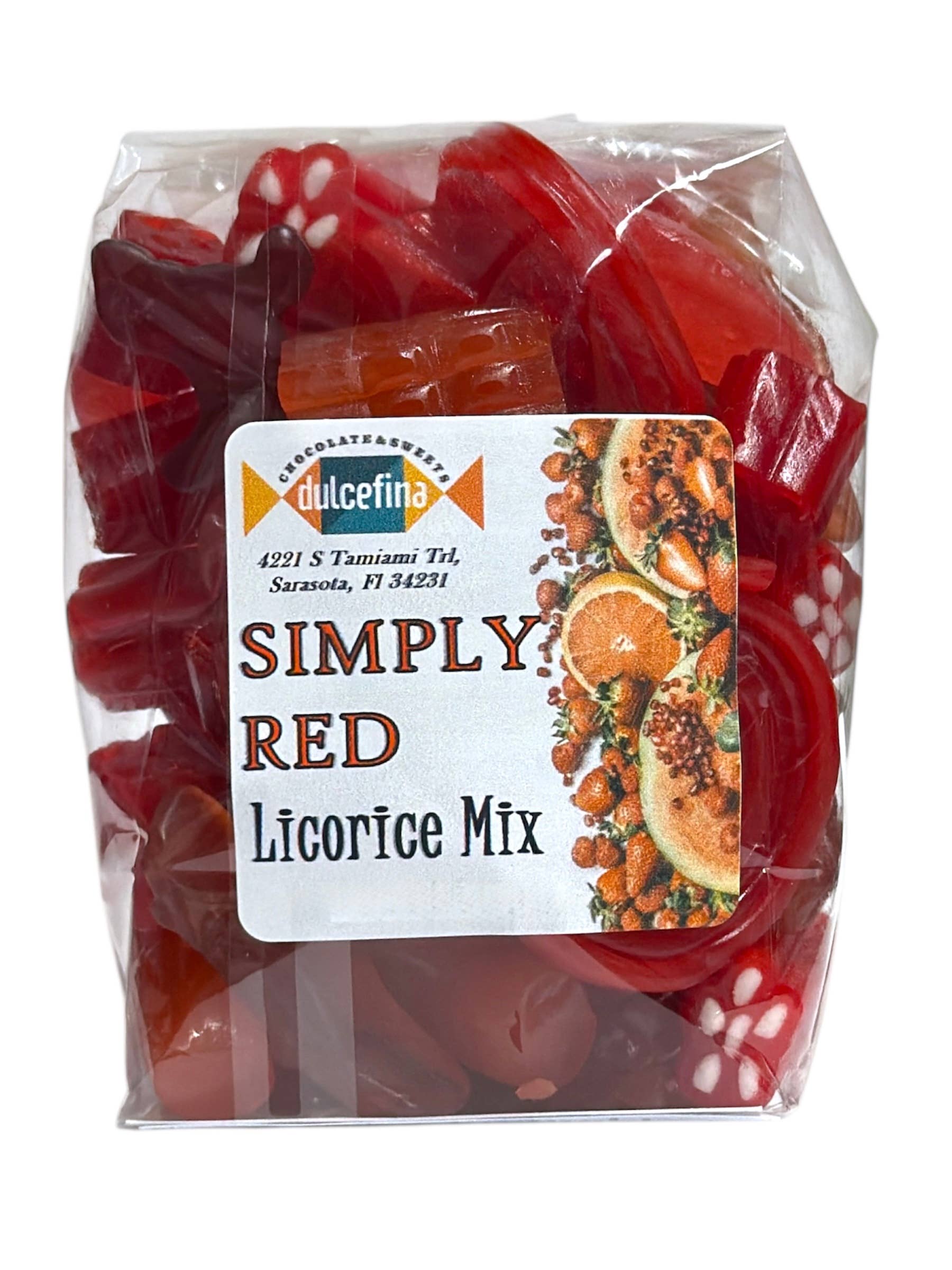 Simply Red Licorice MIX 10oz Bags