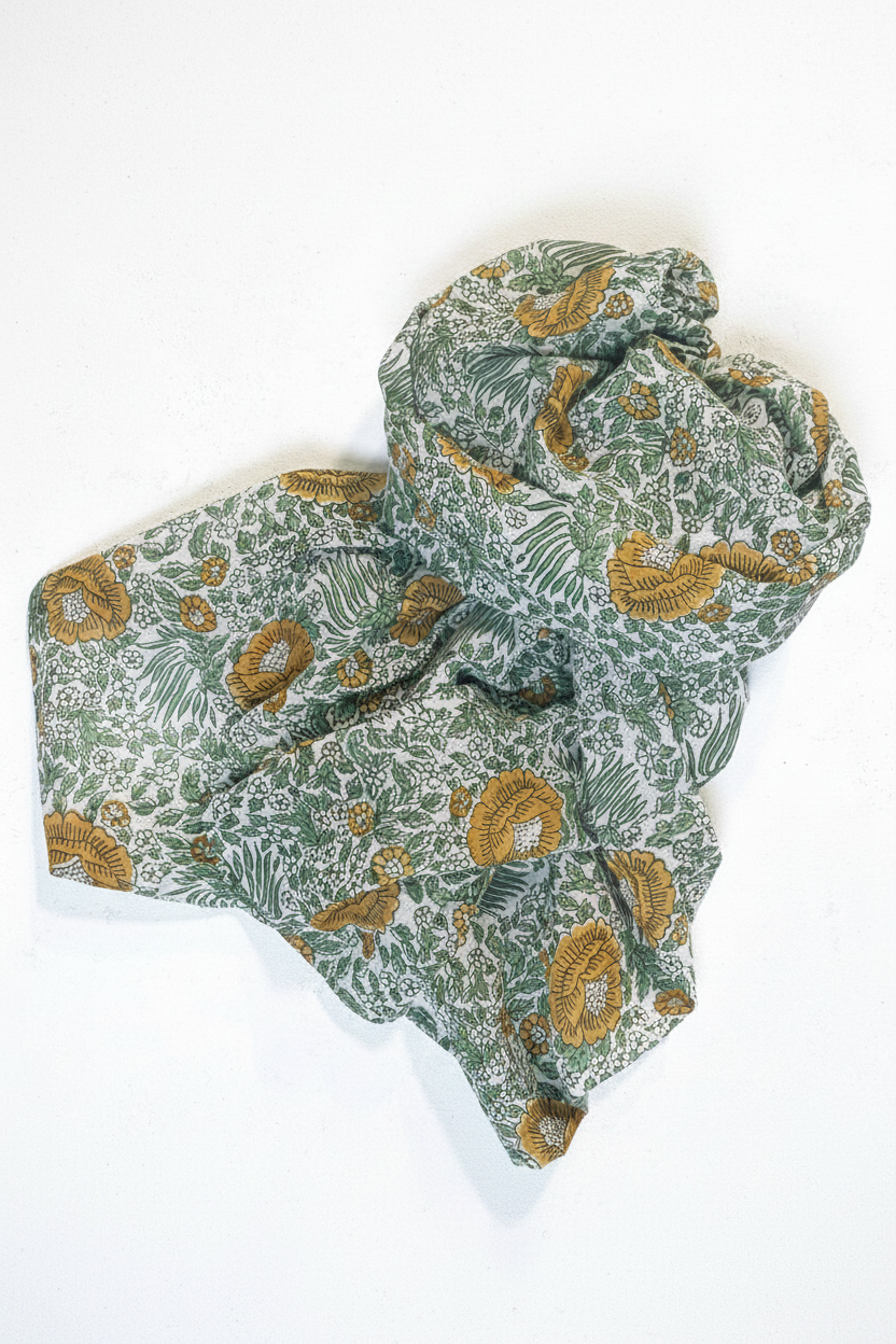 Capri Pink Lime Scarf