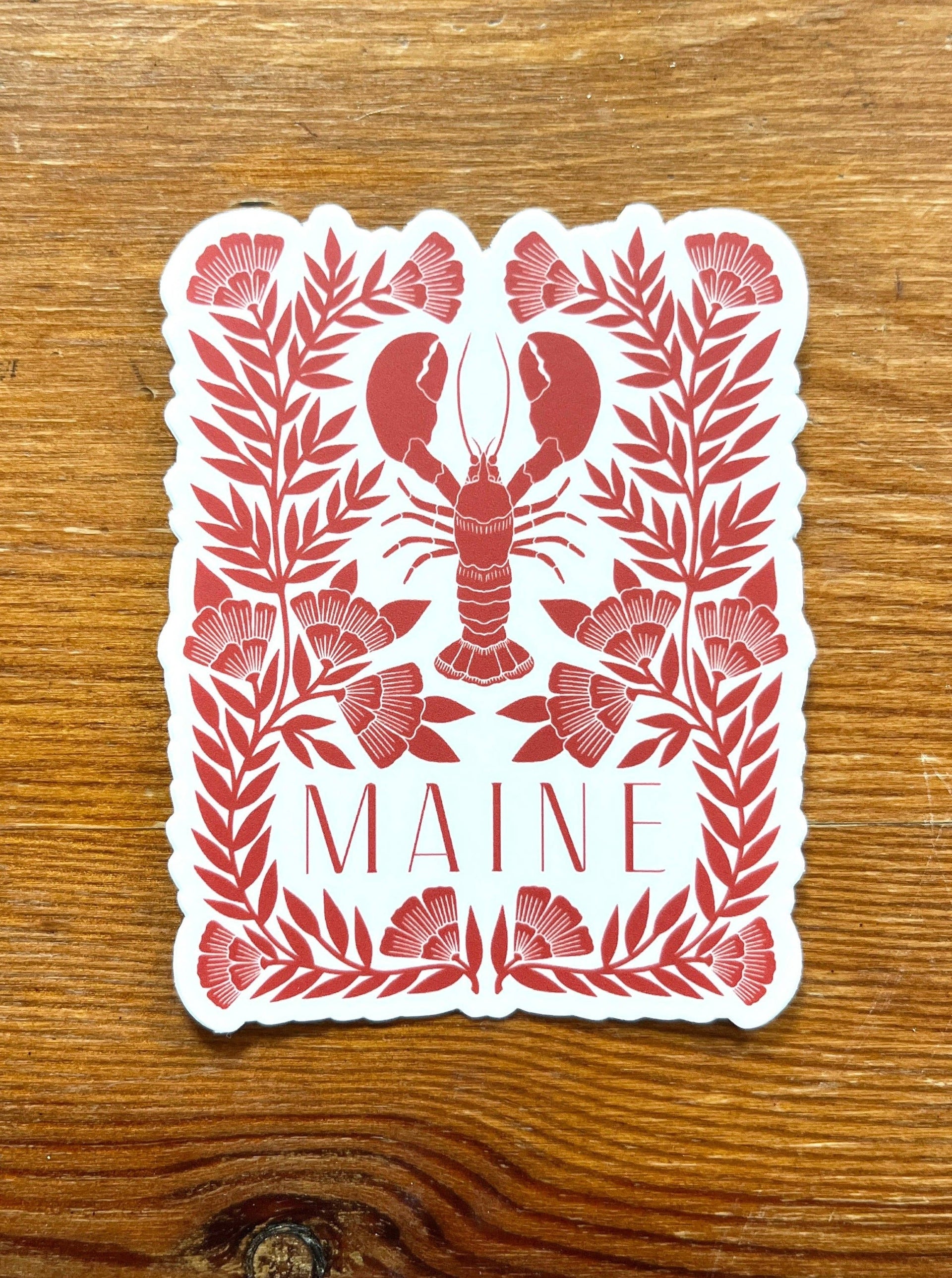 Maine Lobster Sticker