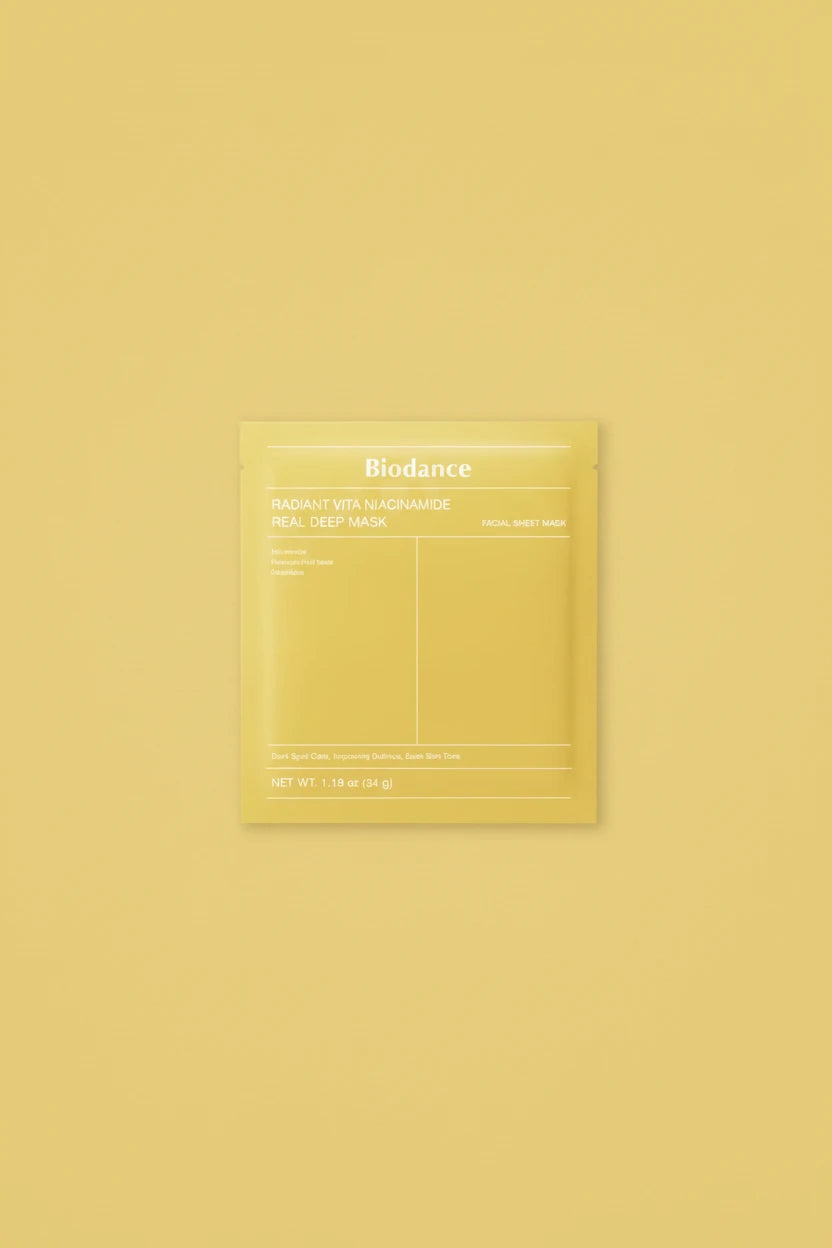 BIODANCE Radiant Vita Niacinamide Real Deep Mask