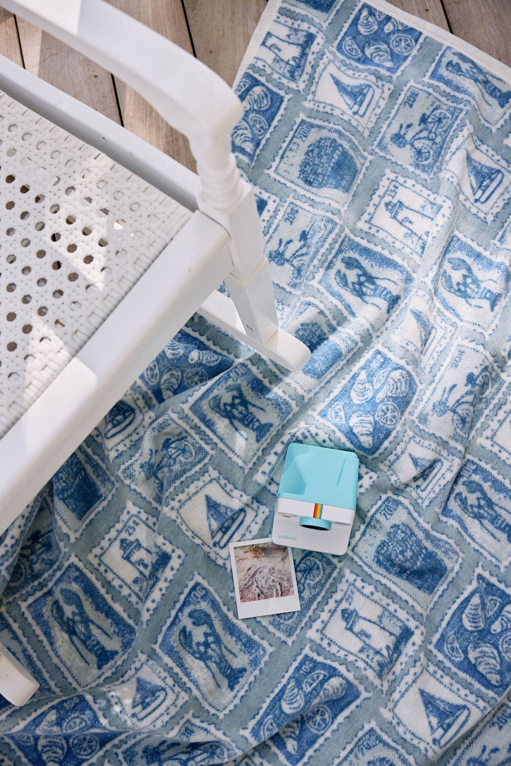 Summer Stamps Blanket