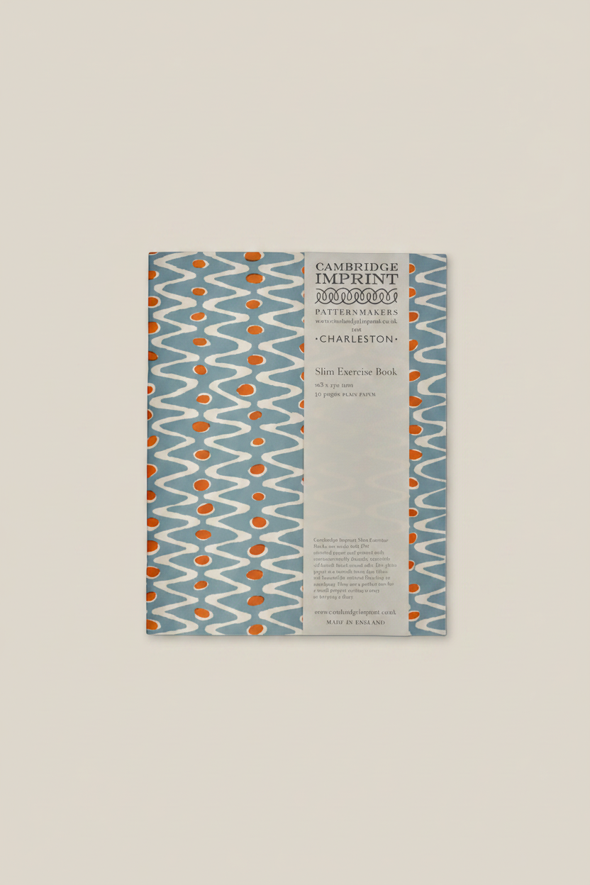 Charleston Ripple Blank Exercise Book