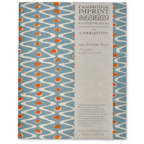 Charleston Ripple Blank Exercise Book