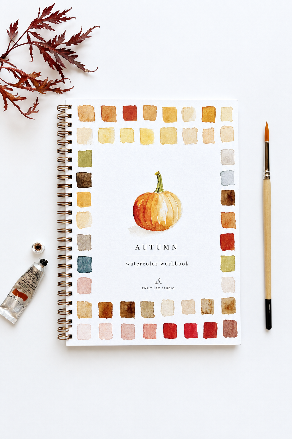Autumn Watercolor Workbook