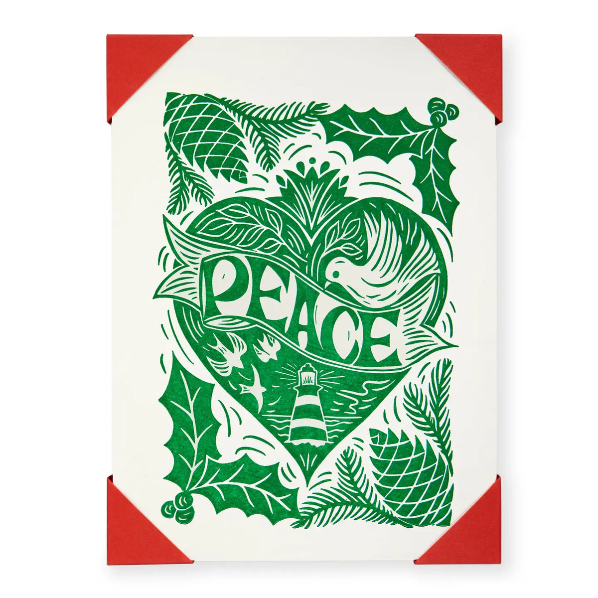 Peace Notelet Christmas Card Set