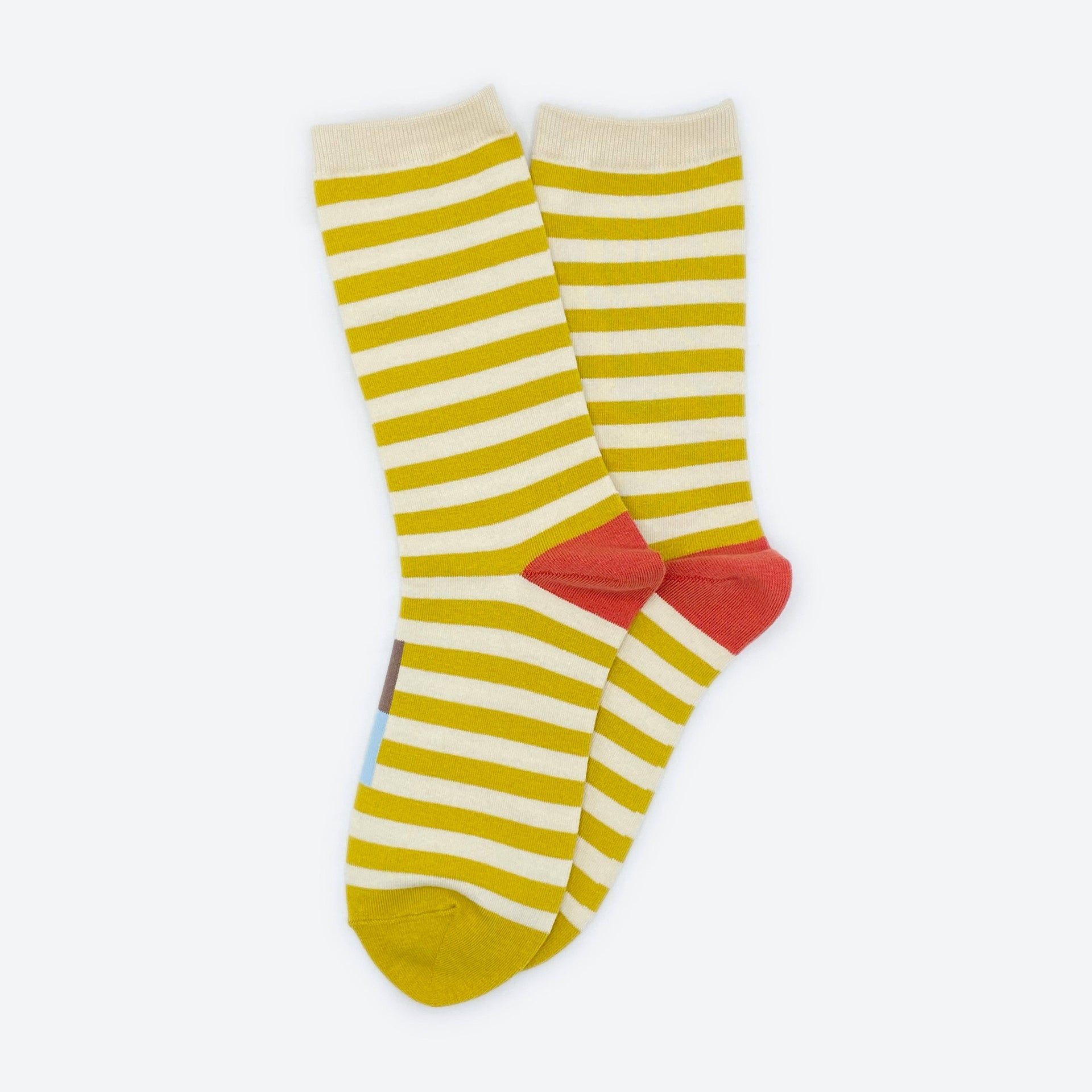 California Gold Eureka Regular Stripe Crew Socks