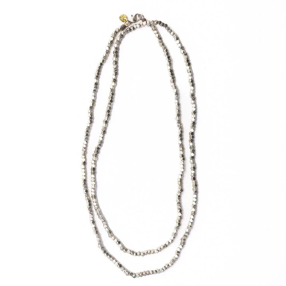 Erica Long Faceted Necklace