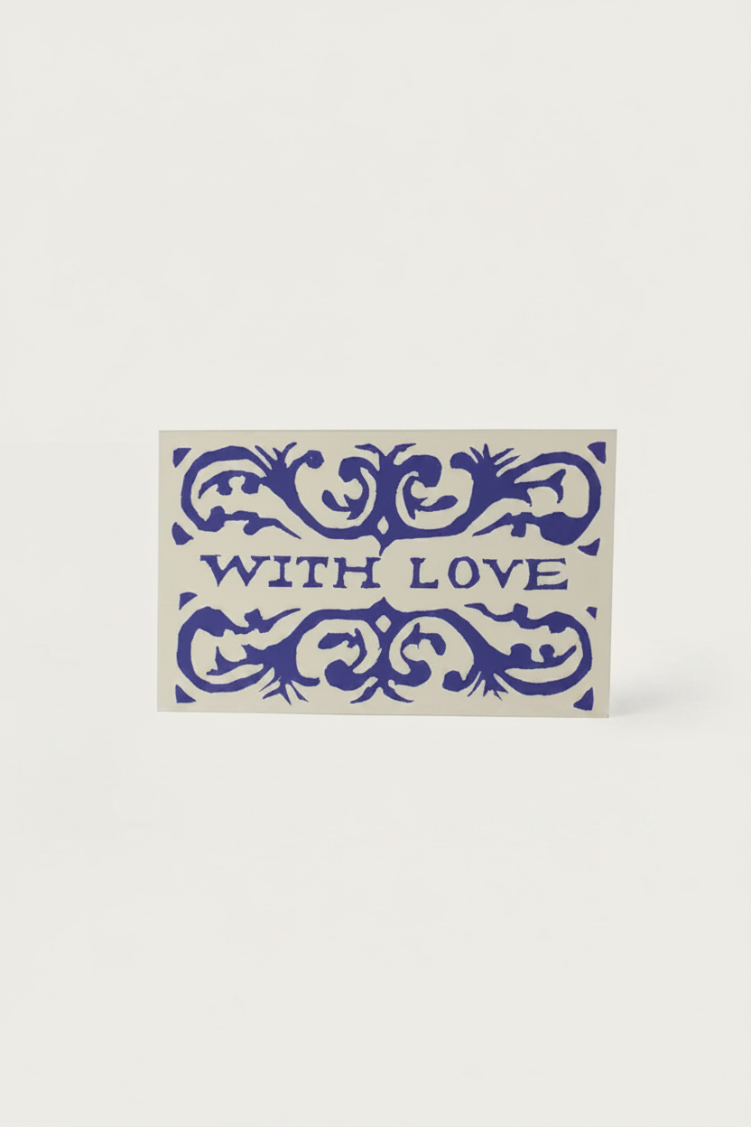 Pack of Arabesque with Love Gift Cards French Ultramarine