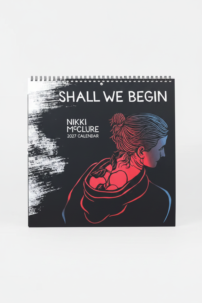 Nikki McClure: Shall We Begin (2027 Wall Calendar)