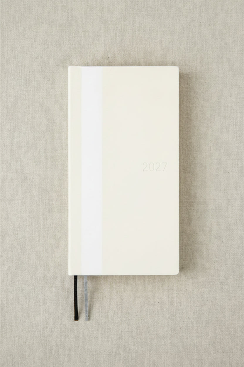 Hobonichi 2027 Planner / Weeks White Line